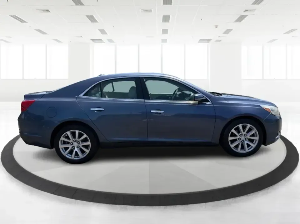 2014 Chevrolet Malibu 1LZ (1G11H5SL5EF) with an ECOTEC 2.5L I-4 gasoline direct injection engine, 6-Speed Automatic transmission, located at 401 Woodman Dr, Riverside, OH, 45431, (937) 908-9800, 39.760899, -84.123421 - Need a dependable sedan for the daily commute to Wright-Patterson AFB, quick errands down Woodman Dr, or comfortable weekend drives along I-675? This 2014 Chevrolet Malibu 1LZ in eye-catching Atlantis Blue Metallic fits real-life routines-school drop-offs, long commutes, and budget-friendly road tri - Photo#1