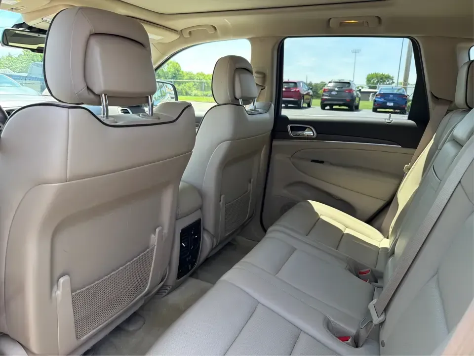 2014 Jeep Grand Cherokee Overland (1C4RJFCTXEC) with an 5.7L V8 OHV 16V engine, 5-Speed Automatic transmission, located at 8750 N County Rd 25A, Piqua, OH, 45356, (937) 908-9800, 40.164391, -84.232513 - Picture your next weekend: loading up for a road trip to Yellow Springs, cruising I675 with the family in comfort, or heading out to the trails and backroads around Wright-Patterson Air Force Base with the confidence of 4WD. This 2014 Jeep Grand Cherokee Overland is built for drivers who want a refi - Photo#10