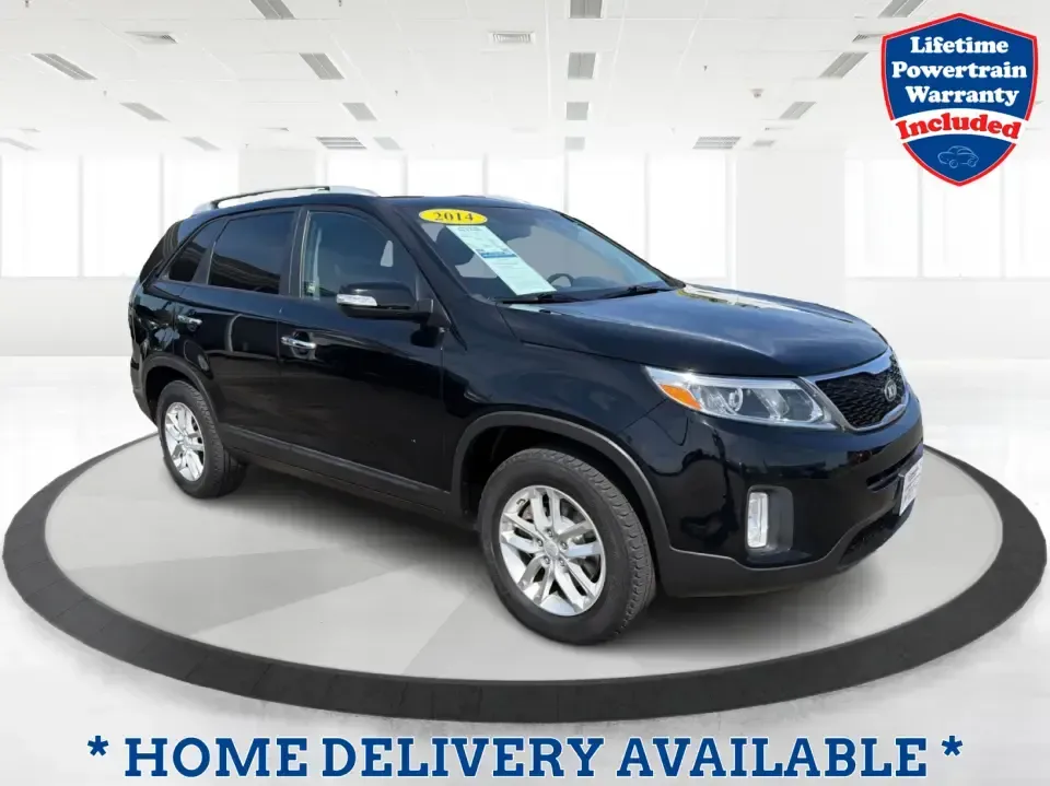 2014 Kia Sorento LX (5XYKT3A68EG) with an 2.4L I-4 gasoline direct injection engine, 6-Speed Automatic transmission, located at 1099 N County Rd 25A , Troy, OH, 45373, (937) 908-9800, 40.057079, -84.212883 - Need an SUV that fits real life in Troy-school drop-offs, a long commute down I-75, and weekend runs to Charleston Falls Preserve or a day around Downtown Troy? This 2014 Kia Sorento LX in Ebony Black is a practical, road-trip-ready SUV that balances everyday comfort with the kind of space and versa - Photo#0