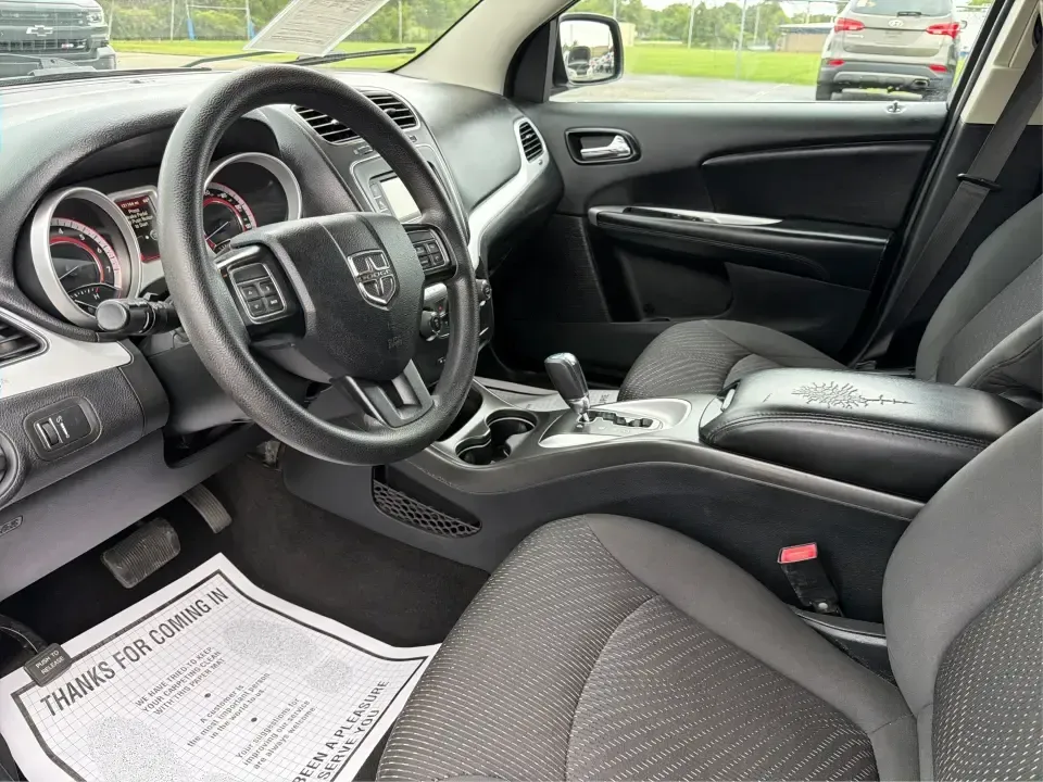 2017 Dodge Journey SXT AWD (3C4PDDBG4HT) with an Pentastar 3.6L V-6 DOHC engine, 6A transmission, located at 1099 N County Rd 25A , Troy, OH, 45373, (937) 908-9800, 40.057079, -84.212883 - Pack up the kids, cue up a playlist, and point your next weekend escape toward the open roads around Miami County-this 2017 Dodge Journey SXT AWD is the kind of SUV that fits real life. Whether you're shuttling to practice, commuting to Dayton, or planning a road trip up I75, the Journey's three-row - Photo#9