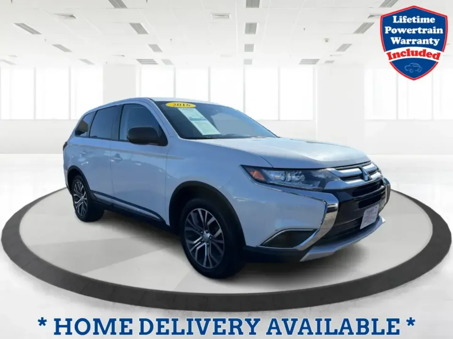 2016 Mitsubishi Outlander ES 2WD (JA4AD2A30GZ) with an 2.4L L4 DOHC 16V engine, CVT transmission, located at 8750 N County Rd 25A, Piqua, OH, 45356, (937) 908-9800, 40.164391, -84.232513 - Picture your next road trip up I75 with the family, a week of school drop-offs in town, and a Saturday run to Lock Nine Riverfront Park-all in one smart, versatile SUV. This 2016 Mitsubishi Outlander ES in Diamond White Pearl is built for real-life Ohio driving, giving you the space and comfort comm- Photo#0