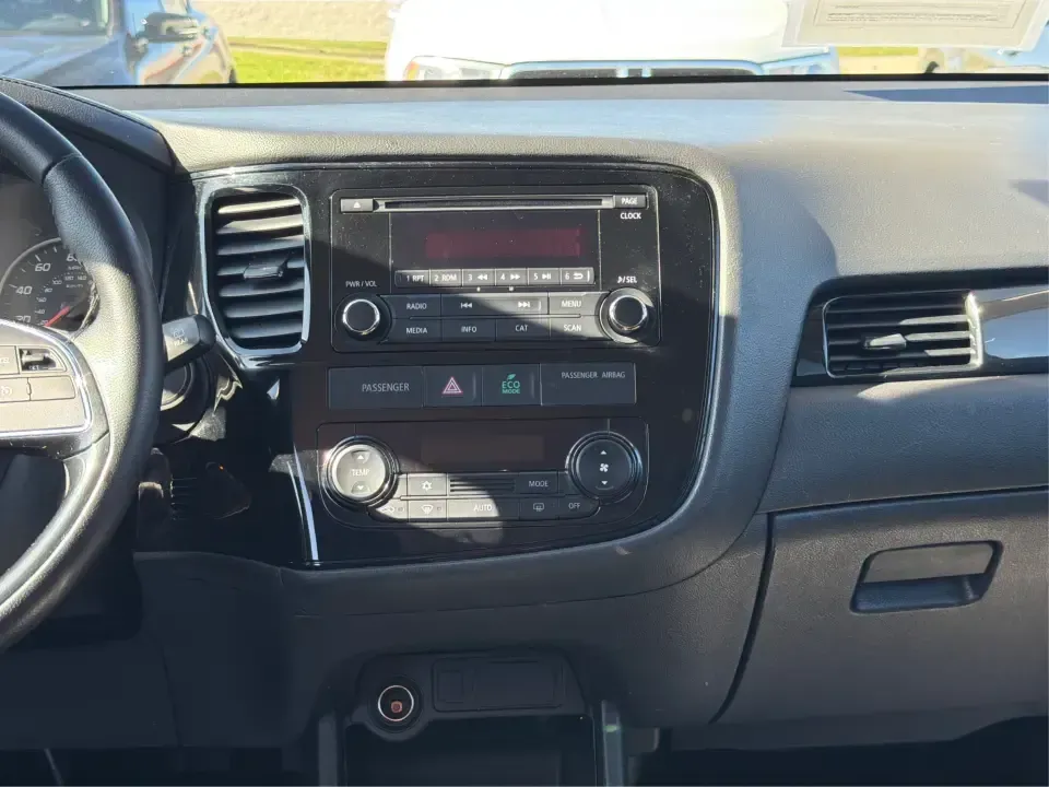 2016 Mitsubishi Outlander ES (JA4AD2A30GZ) with an 2.4L I-4 variable valve control engine, CVT transmission, located at 8750 N County Rd 25A, Piqua, OH, 45356, (937) 908-9800, 40.164391, -84.232513 - Weekend road trips to Indian Lake, daily commutes down I75, or shuttling kids between practice and school-this 2016 Mitsubishi Outlander ES is built for real-life schedules in and around Piqua, Ohio. Finished in Diamond White Pearl, this versatile SUV blends family-friendly space with easy-to-live-w - Photo#13