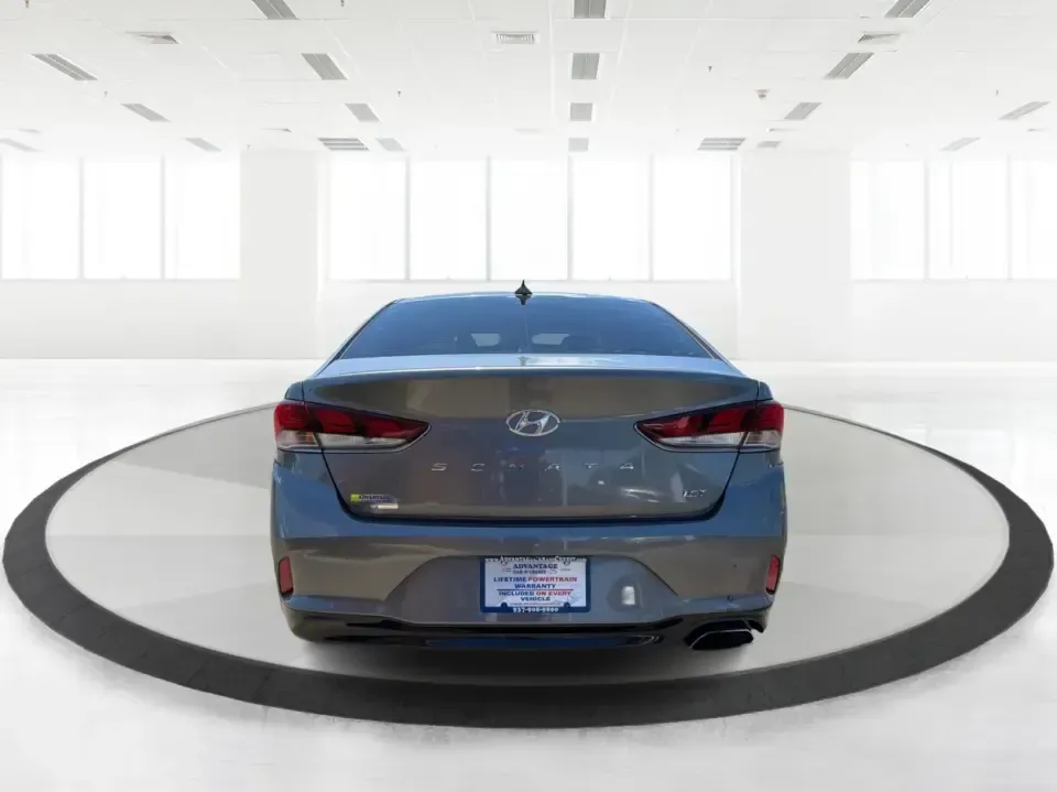 2018 Hyundai Sonata ECO (5NPE24AA3JH) with an 1.6L I-4 gasoline direct injection engine, 7A transmission, located at 1951 S Dayton Lakeview Rd., New Carlisle, OH, 45344, (937) 908-9800, 39.890999, -84.050255 - Need a smart, efficient sedan that can handle a busy weekday commute to Dayton, quick school drop-offs, and the occasional weekend run to Springfield without draining your budget? This 2018 Hyundai Sonata ECO in sleek Machine Gray is an ideal fit for drivers who want comfort, tech, and fuel-friendly - Photo#3