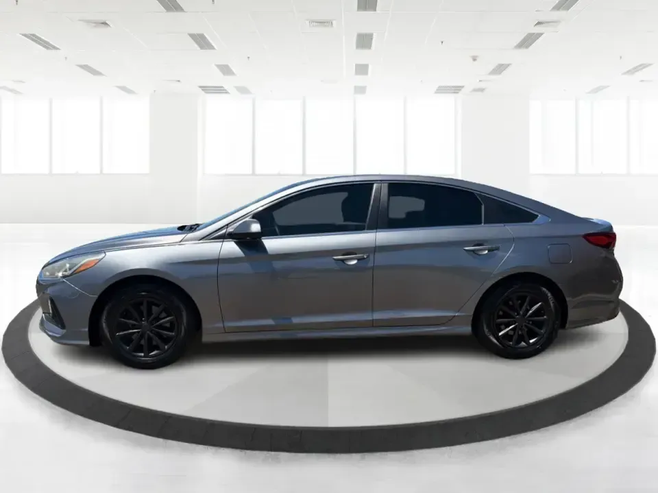 2018 Hyundai Sonata ECO (5NPE24AA3JH) with an 1.6L I-4 gasoline direct injection engine, 7A transmission, located at 1951 S Dayton Lakeview Rd., New Carlisle, OH, 45344, (937) 908-9800, 39.890999, -84.050255 - Need a smart, efficient sedan that can handle a busy weekday commute to Dayton, quick school drop-offs, and the occasional weekend run to Springfield without draining your budget? This 2018 Hyundai Sonata ECO in sleek Machine Gray is an ideal fit for drivers who want comfort, tech, and fuel-friendly - Photo#5