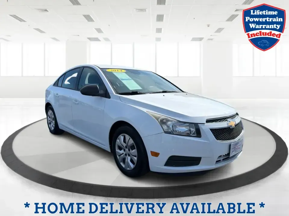 2014 Chevrolet Cruze LS Auto (1G1PA5SG0E7) with an ECOTEC 1.8L I-4 DOHC engine, 6-Speed Automatic transmission, located at 401 Woodman Dr, Riverside, OH, 45431, (937) 908-9800, 39.760899, -84.123421 - Picture your next week in Riverside: an easy I675 commute to Wright-Patterson AFB, quick grocery runs near Airway Shopping Center, and a comfortable weekend drive down Woodman Dr toward Downtown Dayton-without stretching your budget. This 2014 Chevrolet Cruze LS Auto is a smart, practical sedan for - Photo#0