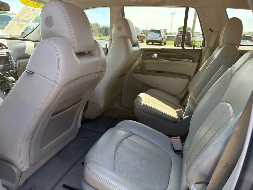 2013 Buick Enclave Leather (5GAKRCKD0DJ) with an 3.6L V-6 gasoline direct injection engine, 6-Speed Automatic Overdrive transmission, located at 8750 N County Rd 25A, Piqua, OH, 45356, (937) 908-9800, 40.164391, -84.232513 - Pack the kids for school drop-offs in the morning, load up for a weekend at the National Museum of the U.S. Air Force, or cruise I75 with friends headed toward downtown Dayton-this 2013 Buick Enclave Leather is built for real-life comfort with a premium feel. Finished in Atlantis Blue Metallic and d - Photo#10