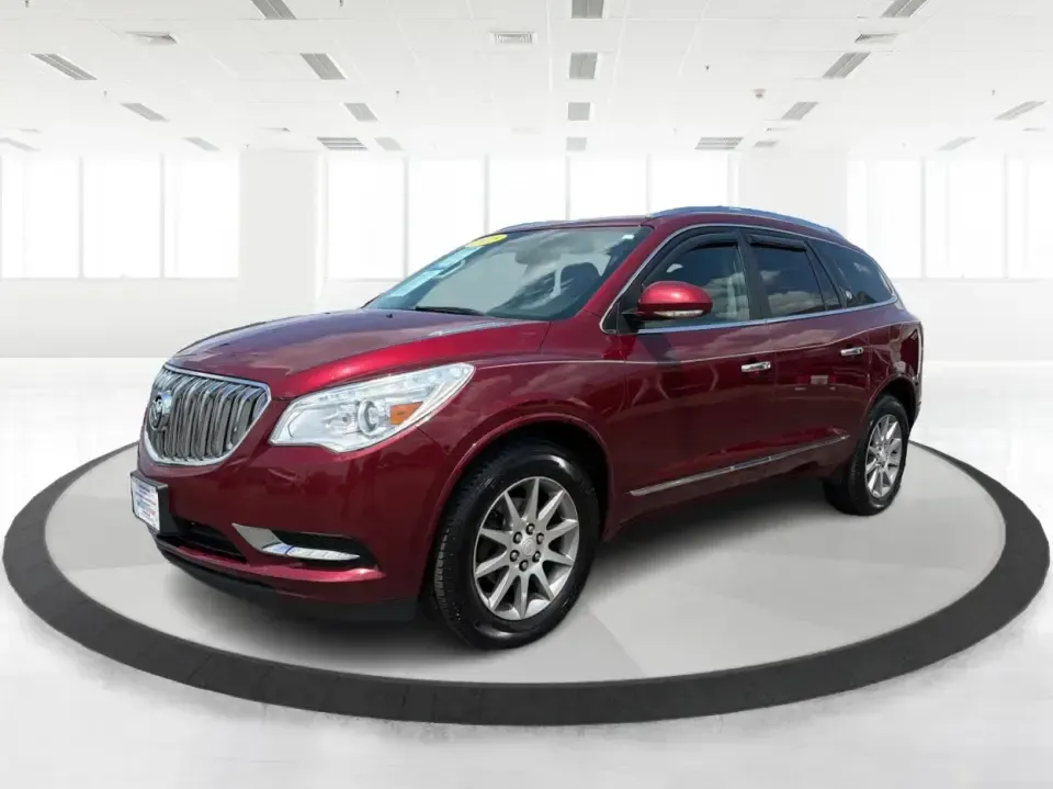2015 Buick Enclave Leather AWD (5GAKVBKD9FJ) with an 3.6L V6 DOHC 24V engine, 6-Speed Automatic Overdrive transmission, located at 4508 South Dixie Dr, Moraine, OH, 45439, (937) 908-9800, 39.689976, -84.218452 - Road-trip weekends to Hueston Woods, school drop-offs around West Carrollton, and daily commutes up I75 feel a lot easier when your SUV has real space, comfort, and confidence in every season. This 2015 Buick Enclave Leather in stunning Crimson Red Tintcoat is built for busy families, carpool captai - Photo#8
