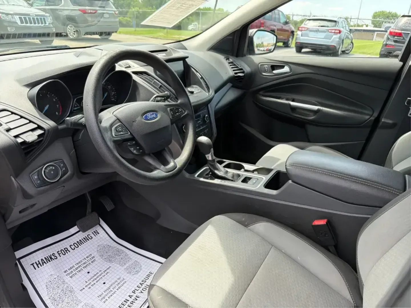 2017 Ford Escape SE FWD (1FMCU0GD1HU) with an 1.5L L4 DOHC 16V engine, 6A transmission, located at 880 E. National Road, Vandalia, OH, 45377, (937) 908-9800, 39.891918, -84.183594 - Picture your next week: a smooth commute down I75, a quick run to the Dayton Mall, and a weekend getaway with room for groceries, gear, and friends-all in one easy-to-drive SUV. This 2017 Ford Escape SE in Shadow Black is a smart fit for busy families, first-time buyers, and anyone who wants a pract - Photo#9