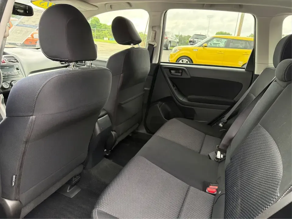 2015 Subaru Forester 2.5i Premium (JF2SJADC5FH) with an 2.5L H-4 DOHC engine, 6-Speed Automatic transmission, located at 401 Woodman Dr, Riverside, OH, 45431, (937) 908-9800, 39.760899, -84.123421 - Life in the Miami Valley moves fast-school drop-offs, long commutes, weekend getaways, and the occasional snowy surprise-so it helps to have an SUV that fits every plan. This 2015 Subaru Forester 2.5i Premium is a smart pick for drivers who want confident all-weather capability, flexible cargo space - Photo#10
