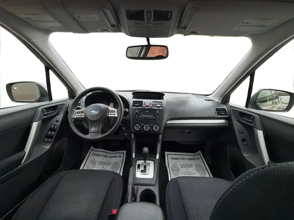 2015 Subaru Forester 2.5i Premium (JF2SJADC5FH) with an 2.5L H-4 DOHC engine, 6-Speed Automatic transmission, located at 401 Woodman Dr, Riverside, OH, 45431, (937) 908-9800, 39.760899, -84.123421 - Life in the Miami Valley moves fast-school drop-offs, long commutes, weekend getaways, and the occasional snowy surprise-so it helps to have an SUV that fits every plan. This 2015 Subaru Forester 2.5i Premium is a smart pick for drivers who want confident all-weather capability, flexible cargo space - Photo#20