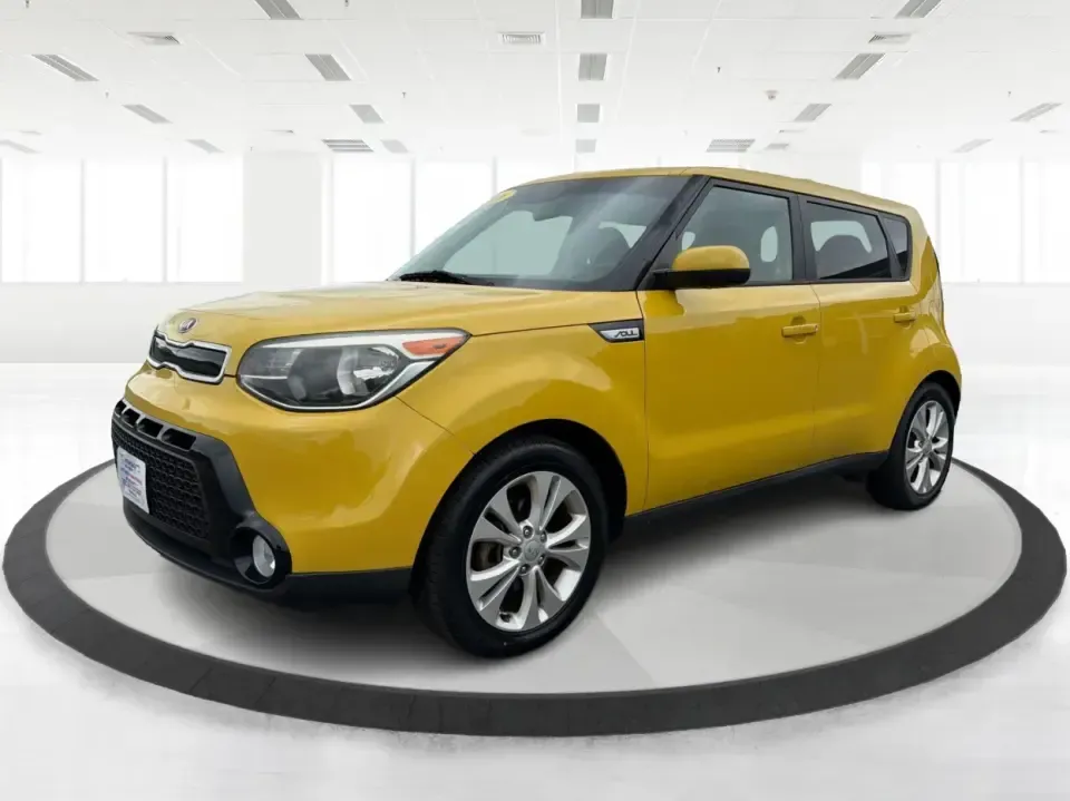 2016 Kia Soul + (KNDJP3A5XG7) with an 2L I-4 gasoline direct injection engine, 6A transmission, located at 401 Woodman Dr, Riverside, OH, 45431, (937) 908-9800, 39.760899, -84.123421 - Need a city-friendly ride that makes daily life easier-school drop-offs, a long commute to Wright-Patterson AFB, or quick weekend runs for coffee and groceries-without feeling like you're driving something ordinary? This 2016 Kia Soul + in Solar Yellow brings standout style, hatchback versatility, a - Photo#8