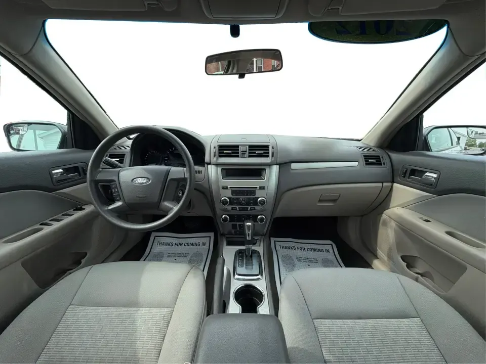 2012 Ford Fusion S (3FAHP0GA0CR) with an 2.5L I-4 DOHC engine, located at 1099 N County Rd 25A , Troy, OH, 45373, (937) 908-9800, 40.057079, -84.212883 - Need a reliable commuter that still feels comfortable for weekend errands, school drop-offs, and those quick road trips up I75? This 2012 Ford Fusion S is a smart, budget-friendly sedan for life in and around Troy-easy to park downtown, smooth on longer drives toward Dayton, and practical for everyd - Photo#21