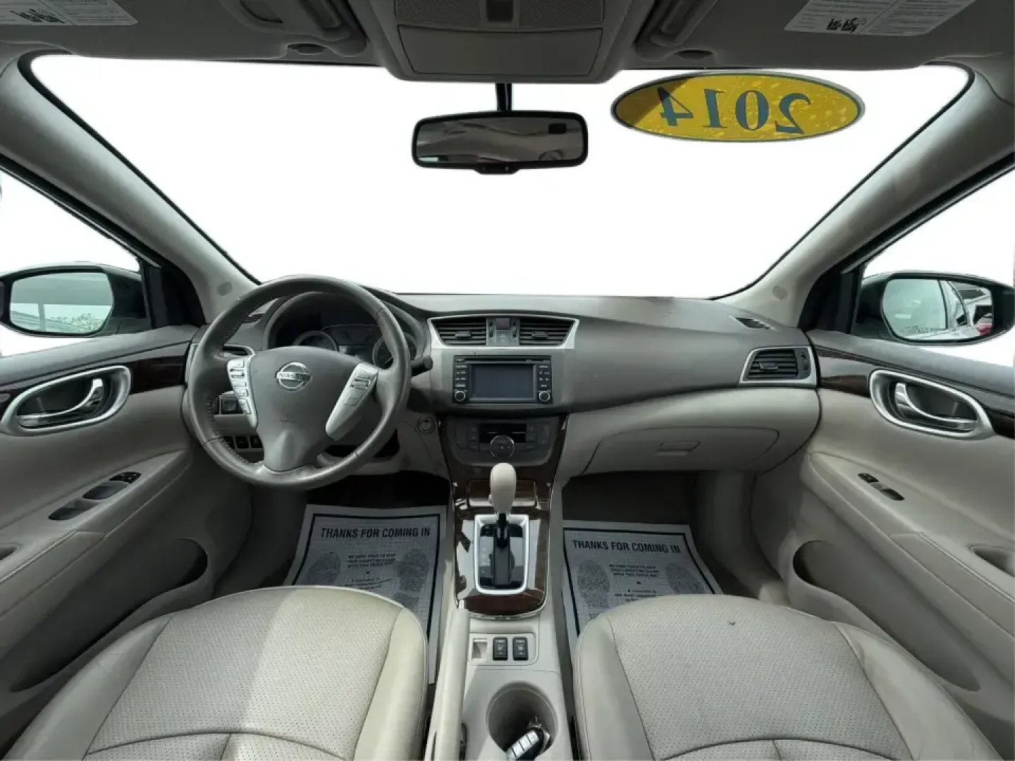 2014 Nissan Sentra SL (3N1AB7AP6EY) with an 1.8L I-4 DOHC engine, 6-Speed Manual transmission, located at 1099 N County Rd 25A , Troy, OH, 45373, (937) 908-9800, 40.057079, -84.212883 - Need a dependable commuter that's easy to park downtown, sips regular unleaded, and still feels comfortable for weekend getaways? This 2014 Nissan Sentra SL in Aspen White is a smart pick for Troy-area drivers who want a practical sedan with upscale touches and a driver-engaged feel thanks to its 6- - Photo#20