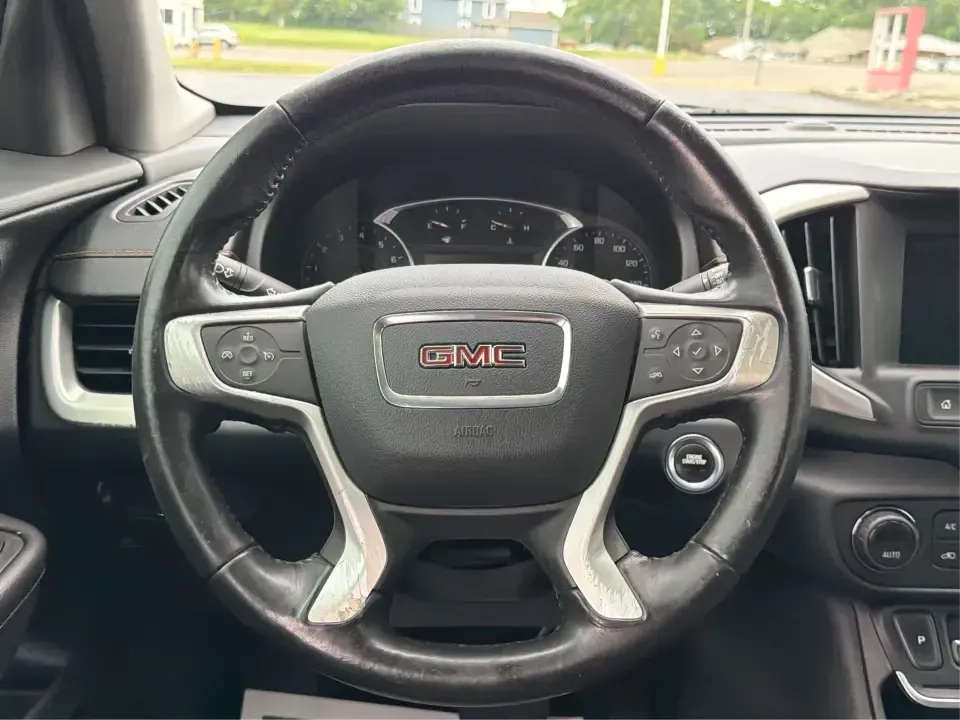 2019 GMC Terrain SLE (3GKALMEV8KL) with an 1.4L L4 DOHC 16V TURBO engine, 6A transmission, located at 880 E. National Road, Vandalia, OH, 45377, (937) 908-9800, 39.891918, -84.183594 - Picture your next week: an easy I75 commute, school drop-offs in Butler Township, a quick run down E. National Road for groceries, then a weekend escape to the National Museum of the U.S. Air Force or a day trip through Dayton. This 2019 GMC Terrain SLE is built for that real-life rhythm-comfortable - Photo#16