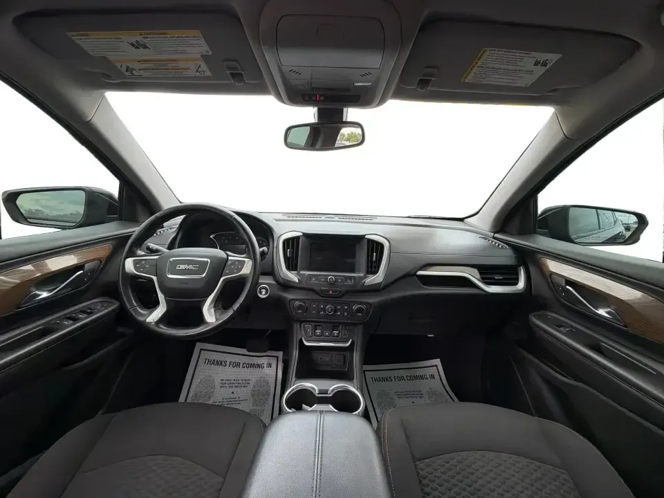 2019 GMC Terrain SLE (3GKALMEV8KL) with an 1.4L L4 DOHC 16V TURBO engine, 6A transmission, located at 880 E. National Road, Vandalia, OH, 45377, (937) 908-9800, 39.891918, -84.183594 - Picture your next week: an easy I75 commute, school drop-offs in Butler Township, a quick run down E. National Road for groceries, then a weekend escape to the National Museum of the U.S. Air Force or a day trip through Dayton. This 2019 GMC Terrain SLE is built for that real-life rhythm-comfortable - Photo#21
