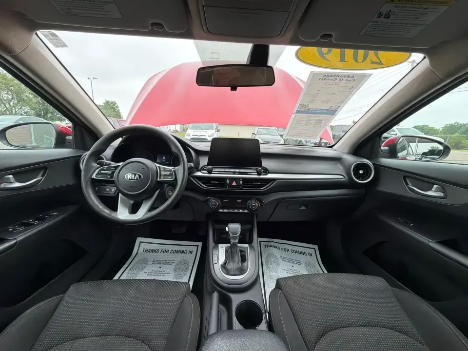 2019 Kia Forte LX 6A (3KPF24AD0KE) with an 2.0L L4 DOHC 16V engine, 6A transmission, located at 1099 N County Rd 25A , Troy, OH, 45373, (937) 908-9800, 40.057079, -84.212883 - Need a dependable commuter that still feels sharp for date nights in downtown Troy or quick weekend getaways out toward Miami County backroads? This **2019 Kia Forte LXS** in eye-catching **Currant Red** is a smart, budget-friendly sedan built for daily life-easy to park, comfortable for longer driv - Photo#19
