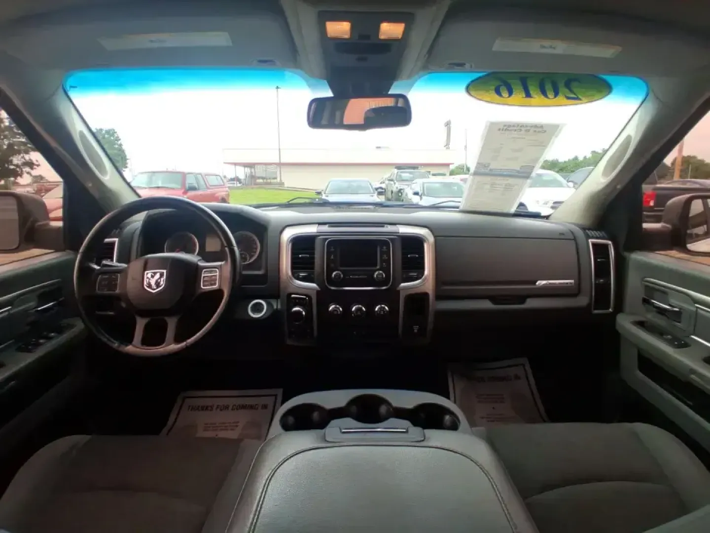 2016 Ram 1500 Big Horn (1C6RR7GTXGS) with an 5.7L V8 OHV 16V engine, 6A transmission, located at 4508 South Dixie Dr, Moraine, OH, 45439, (937) 908-9800, 39.689976, -84.218452 - Need a truck that can handle weekday work, weekend towing, and family errands without feeling like a stripped-down fleet vehicle? This 2016 Ram 1500 Big Horn Quad Cab in Bright White Clearcoat is built for real life in Moraine-whether you're hauling gear down South Dixie Drive, heading toward I-75 f - Photo#20