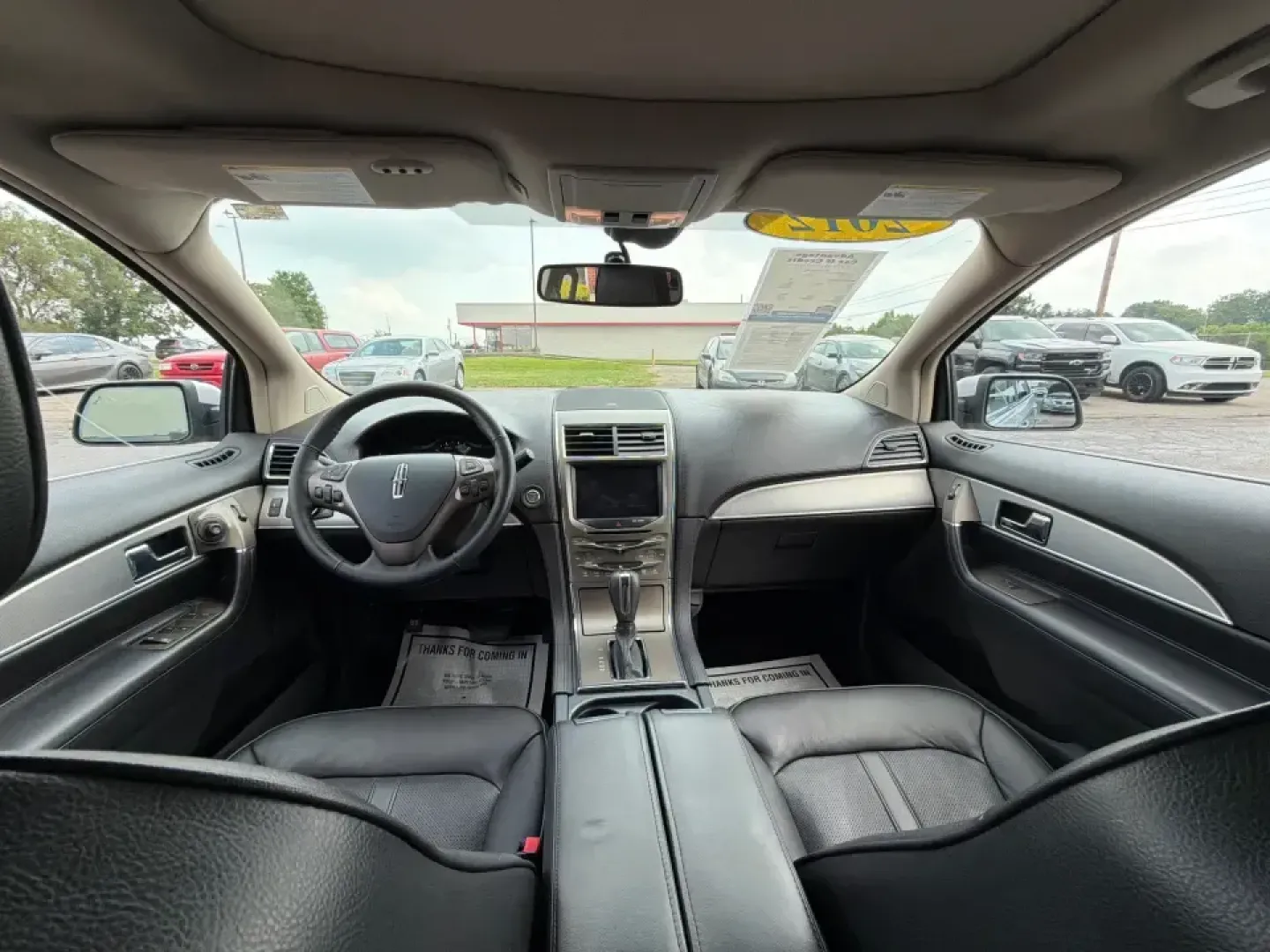 2012 Lincoln MKX Base (2LMDJ8JK1CB) with an 3.7L V6 DOHC 24V engine, 6-Speed Automatic transmission, located at 401 Woodman Dr, Riverside, OH, 45431, (937) 908-9800, 39.760899, -84.123421 - Need a comfortable, confident SUV for daily commuting to Wright-Patterson AFB, school drop-offs in Beavercreek, and weekend runs to The Greene or Carillon Historical Park? This 2012 Lincoln MKX Base in classic Silver delivers the kind of quiet ride, upscale comfort, and V6 power that makes errands f - Photo#20