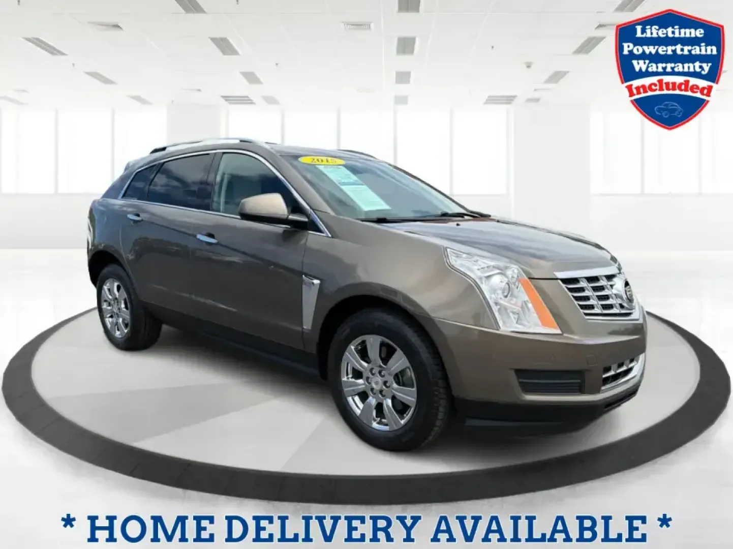 2015 Cadillac SRX Luxury Collection (3GYFNEE39FS) with an 3.6L V-6 gasoline direct injection engine, 6-Speed Automatic transmission, located at 401 Woodman Dr, Riverside, OH, 45431, (937) 908-9800, 39.760899, -84.123421 - Picture your next road trip or daily commute with a touch of luxury: a quiet, confident SUV that feels just as at home cruising I-675 to work as it does loading up for a weekend at Carillon Historical Park or a family day at the National Museum of the U.S. Air Force. This 2015 Cadillac SRX Luxury Co - Photo#0