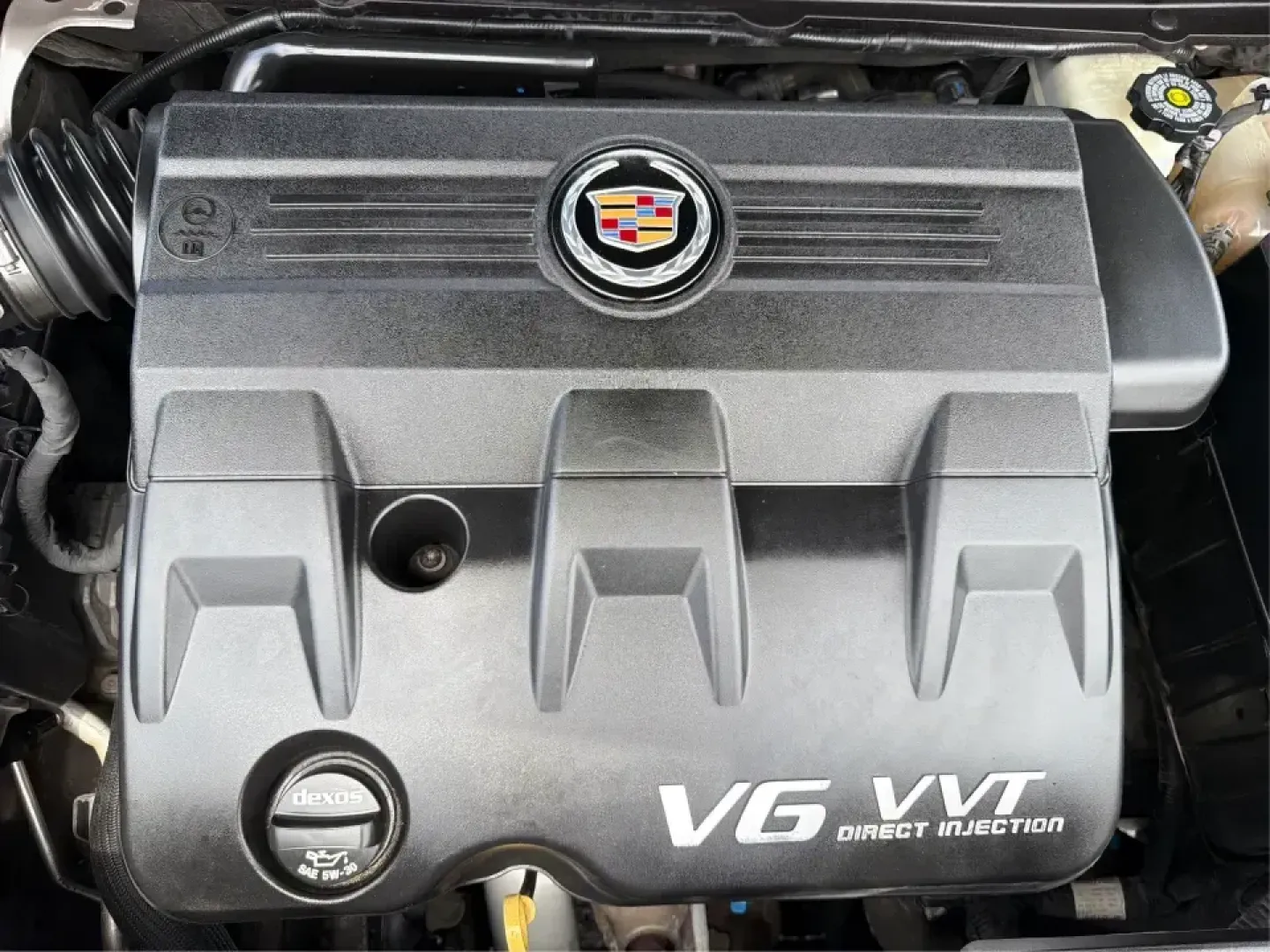 2015 Cadillac SRX Luxury Collection (3GYFNEE39FS) with an 3.6L V-6 gasoline direct injection engine, 6-Speed Automatic transmission, located at 401 Woodman Dr, Riverside, OH, 45431, (937) 908-9800, 39.760899, -84.123421 - Picture your next road trip or daily commute with a touch of luxury: a quiet, confident SUV that feels just as at home cruising I-675 to work as it does loading up for a weekend at Carillon Historical Park or a family day at the National Museum of the U.S. Air Force. This 2015 Cadillac SRX Luxury Co - Photo#11