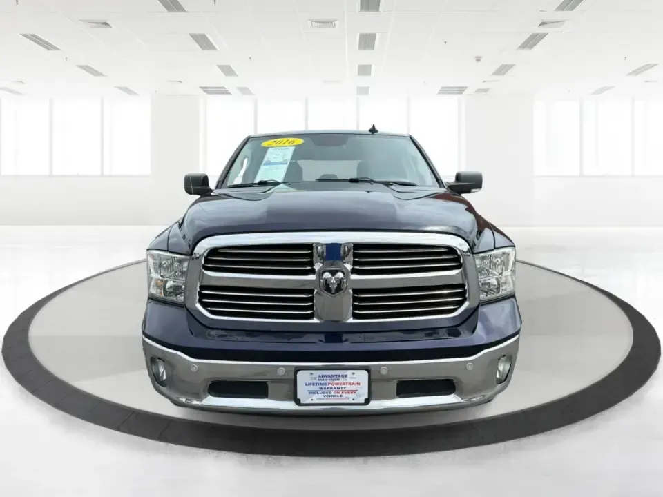 2016 Ram 1500 Big Horn (3C6RR7LT3GG) with an 5.7L V8 OHV 16V engine, 6A transmission, located at 401 Woodman Dr, Riverside, OH, 45431, (937) 908-9800, 39.760899, -84.123421 - Weekend lake trips, hauling gear for a home project, or commuting from Riverside to Dayton with room for the whole crew-this 2016 Ram 1500 Big Horn Crew Cab is built for real-life schedules and real-life needs. Finished in eye-catching True Blue Pearlcoat and powered by a strong 5.7L V8, it's the ki - Photo#7