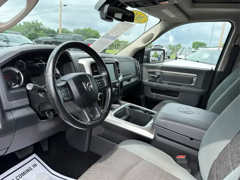 2016 Ram 1500 Big Horn (3C6RR7LT3GG) with an 5.7L V8 OHV 16V engine, 6A transmission, located at 401 Woodman Dr, Riverside, OH, 45431, (937) 908-9800, 39.760899, -84.123421 - Weekend lake trips, hauling gear for a home project, or commuting from Riverside to Dayton with room for the whole crew-this 2016 Ram 1500 Big Horn Crew Cab is built for real-life schedules and real-life needs. Finished in eye-catching True Blue Pearlcoat and powered by a strong 5.7L V8, it's the ki - Photo#9