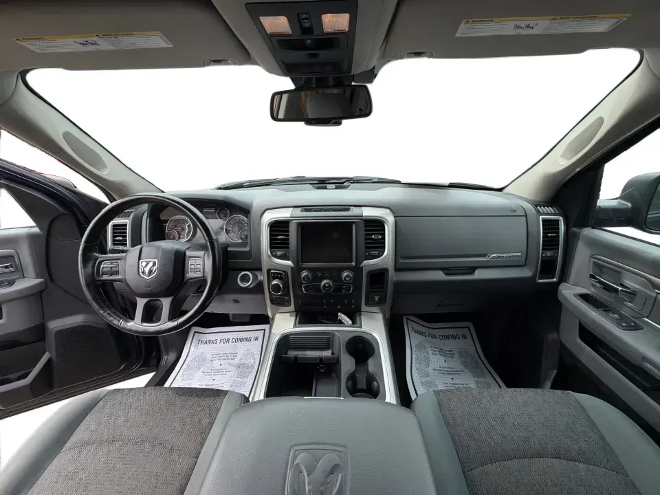 2016 Ram 1500 Big Horn (3C6RR7LT3GG) with an 5.7L V8 OHV 16V engine, 6A transmission, located at 401 Woodman Dr, Riverside, OH, 45431, (937) 908-9800, 39.760899, -84.123421 - Weekend lake trips, hauling gear for a home project, or commuting from Riverside to Dayton with room for the whole crew-this 2016 Ram 1500 Big Horn Crew Cab is built for real-life schedules and real-life needs. Finished in eye-catching True Blue Pearlcoat and powered by a strong 5.7L V8, it's the ki - Photo#20