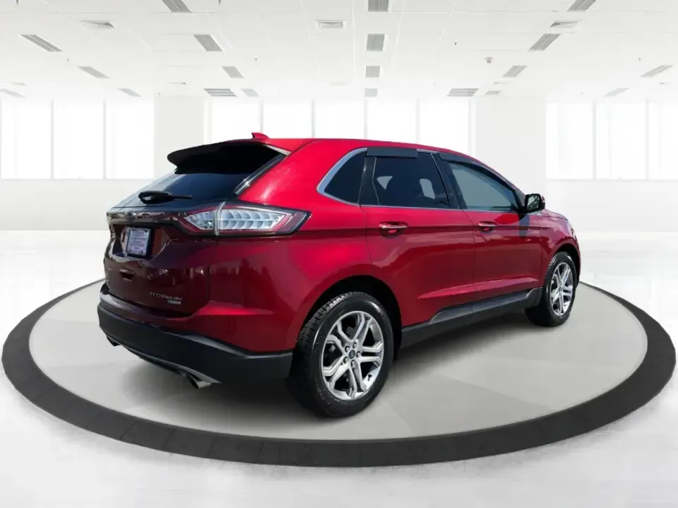 2016 Ford Edge Titanium (2FMPK3K93GB) with an 2.0L L4 DOHC 16V engine, 6A transmission, located at 880 E. National Road, Vandalia, OH, 45377, (937) 908-9800, 39.891918, -84.183594 - Picture your next road trip weekend: a comfortable SUV that can handle the daily school run, the long commute up I75, and a quick escape to the National Museum of the U.S. Air Force-without feeling like you're roughing it. This 2016 Ford Edge Titanium is built for real life in Vandalia, OH: roomy, c - Photo#2