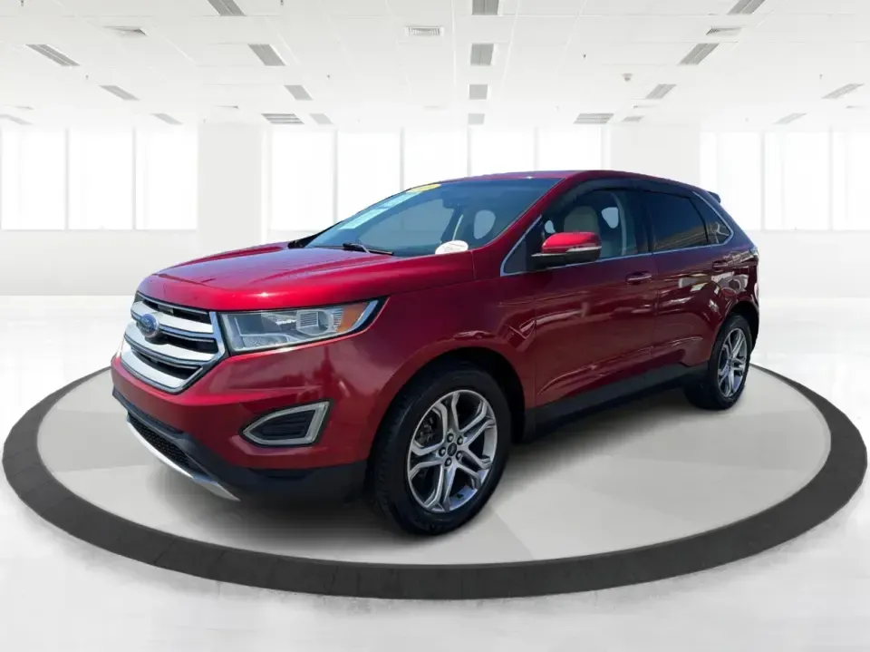 2016 Ford Edge Titanium (2FMPK3K93GB) with an 2.0L L4 DOHC 16V engine, 6A transmission, located at 880 E. National Road, Vandalia, OH, 45377, (937) 908-9800, 39.891918, -84.183594 - Picture your next road trip weekend: a comfortable SUV that can handle the daily school run, the long commute up I75, and a quick escape to the National Museum of the U.S. Air Force-without feeling like you're roughing it. This 2016 Ford Edge Titanium is built for real life in Vandalia, OH: roomy, c - Photo#8