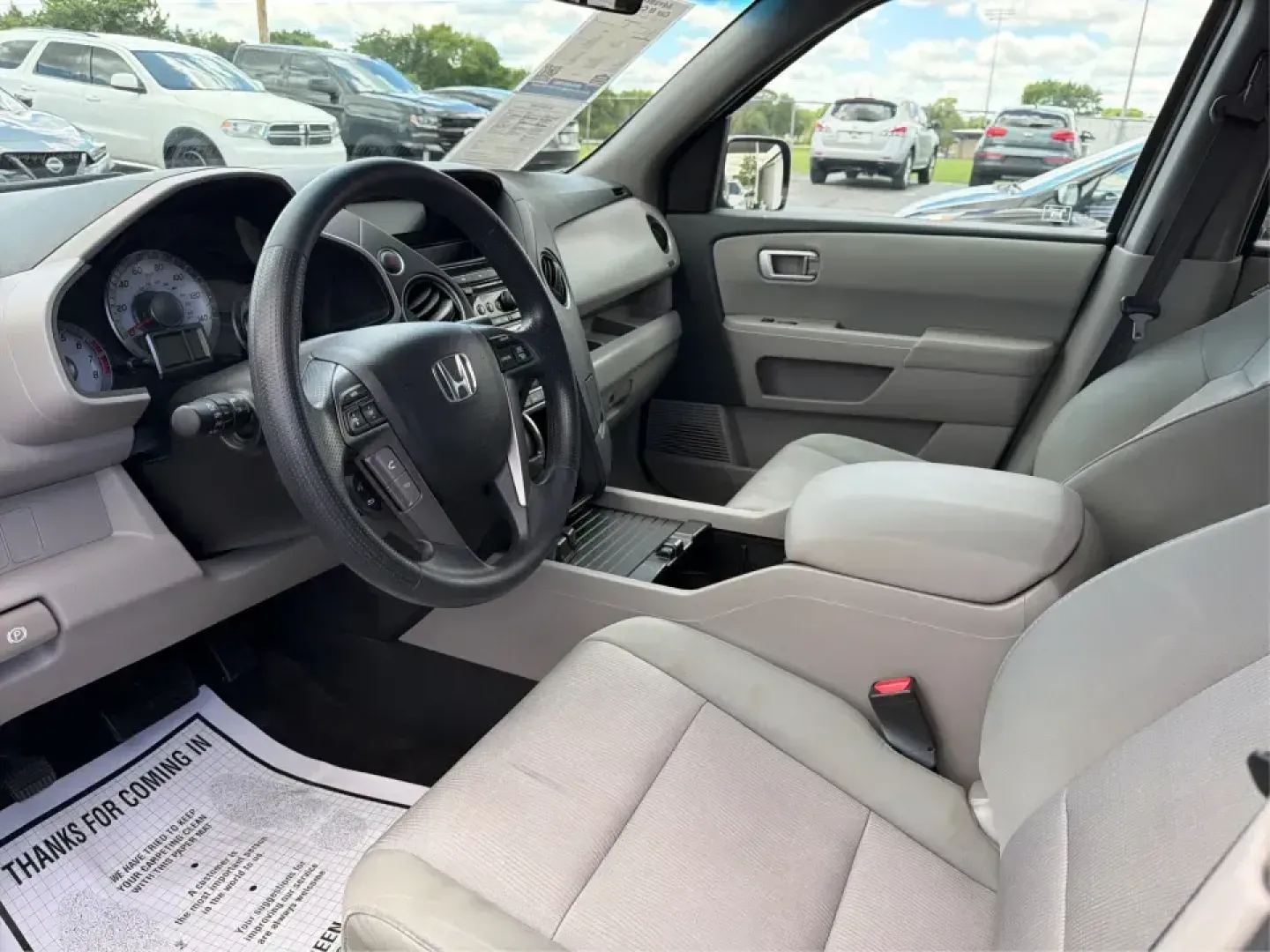 2012 Honda Pilot EX 4WD 5-Spd AT (5FNYF4H46CB) with an 3.5L V6 SOHC 24V engine, 5-Speed Automatic transmission, located at 401 Woodman Dr, Riverside, OH, 45431, (937) 908-9800, 39.760899, -84.123421 - Picture your next Ohio weekend: the kids packed up, coolers in the back, and plenty of room for friends-then cruising from Piqua to Indian Lake or over to Dayton without feeling cramped. This 2012 Honda Pilot EX 4WD is built for real life, whether you're tackling school drop-offs, long commutes on I - Photo#9