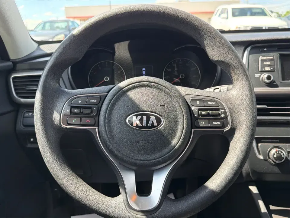 2017 Kia Optima LX (5XXGT4L35HG) with an 2.4L L4 DOHC 16V engine, 6A transmission, located at 8750 N County Rd 25A, Piqua, OH, 45356, (937) 908-9800, 40.164391, -84.232513 - Set up for real life in West Central Ohio-whether you're commuting daily on I-75, running kids to activities around Piqua and Troy, or planning a comfortable weekend drive to the Miami County Fairgrounds-this 2017 Kia Optima LX is the kind of sedan that makes everyday miles feel easier and more enjo - Photo#16