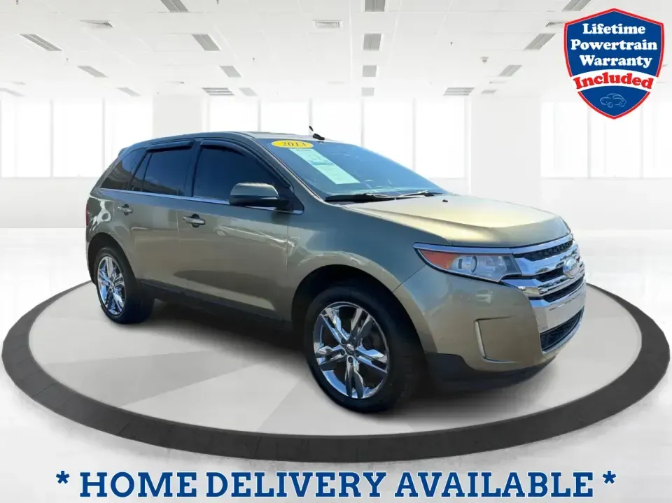 2013 Ford Edge Limited AWD (2FMDK4KC2DB) with an 3.5L V6 DOHC 24V engine, 6-Speed Automatic transmission, located at 880 E. National Road, Vandalia, OH, 45377, (937) 908-9800, 39.891918, -84.183594 - Need one SUV that can handle the school run in the morning, a comfortable I75 commute at lunch, and a weekend getaway to Taylorsville MetroPark by Saturday? This 2013 Ford Edge Limited AWD is built for real life in Vandalia, Ohio-roomy for five, confident in changing Midwest weather, and refined eno - Photo#0