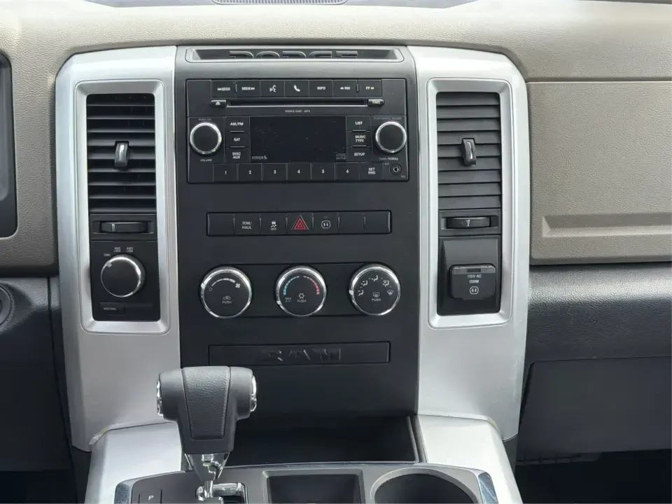 2010 Dodge Ram 1500 Laramie Crew Cab 4WD (1D7RV1CT3AS) with an 5.7L V8 OHV 16V engine, 5-Speed Automatic transmission, located at 8750 N County Rd 25A, Piqua, OH, 45356, (937) 908-9800, 40.164391, -84.232513 - Whether you're hauling weekend project supplies, towing a camper for a road trip, or just want a confident daily driver for Ohio winters, this 2010 Dodge Ram 1500 Laramie Crew Cab 4WD fits a work-hard/play-hard lifestyle. With room for up to six passengers and the kind of V8 strength truck owners ap - Photo#13