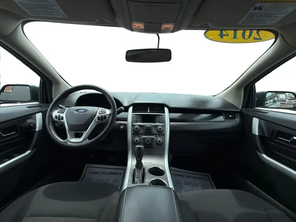 2014 Ford Edge SE FWD (2FMDK3GC0EB) with an 3.5L V6 DOHC 24V engine, 6-Speed Automatic transmission, located at 880 E. National Road, Vandalia, OH, 45377, (937) 908-9800, 39.891918, -84.183594 - Need an SUV that fits real life in the Miami Valley-school drop-offs, a steady commute, and weekend errands-without feeling bulky or hard to park? This 2014 Ford Edge SE FWD is a smart, comfortable choice for everyday drivers who want roomy seating for five, useful tech, and confident road manners f - Photo#20