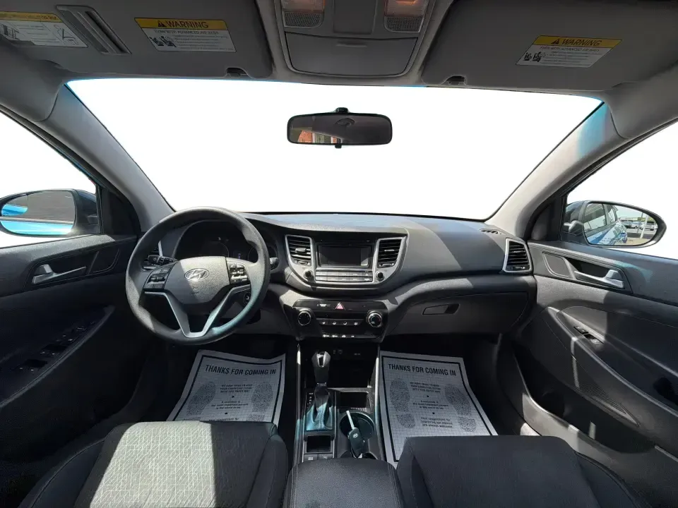 2016 Hyundai Tucson SE w/Preferred Package AWD (KM8J3CA41GU) with an 2.0L L4 DOHC 16V engine, 6A transmission, located at 401 Woodman Dr, Riverside, OH, 45431, (937) 908-9800, 39.760899, -84.123421 - Need an SUV that can handle Dayton-area commutes, rainy school drop-offs, and spontaneous weekend getaways without feeling oversized? This 2016 Hyundai Tucson SE w/Preferred Package AWD in eye-catching Caribbean Blue is built for real life-comfortable for daily drives, confident when the weather tur - Photo#20
