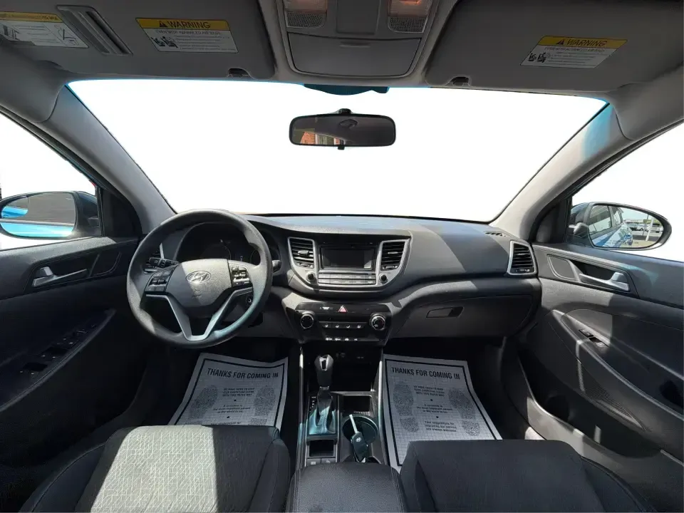 2016 Hyundai Tucson SE w/Preferred Package AWD (KM8J3CA41GU) with an 2.0L L4 DOHC 16V engine, 6A transmission, located at 401 Woodman Dr, Riverside, OH, 45431, (937) 908-9800, 39.760899, -84.123421 - Need an SUV that can handle Dayton-area commutes, rainy school drop-offs, and spontaneous weekend getaways without feeling oversized? This 2016 Hyundai Tucson SE w/Preferred Package AWD in eye-catching Caribbean Blue is built for real life-comfortable for daily drives, confident when the weather tur - Photo#21