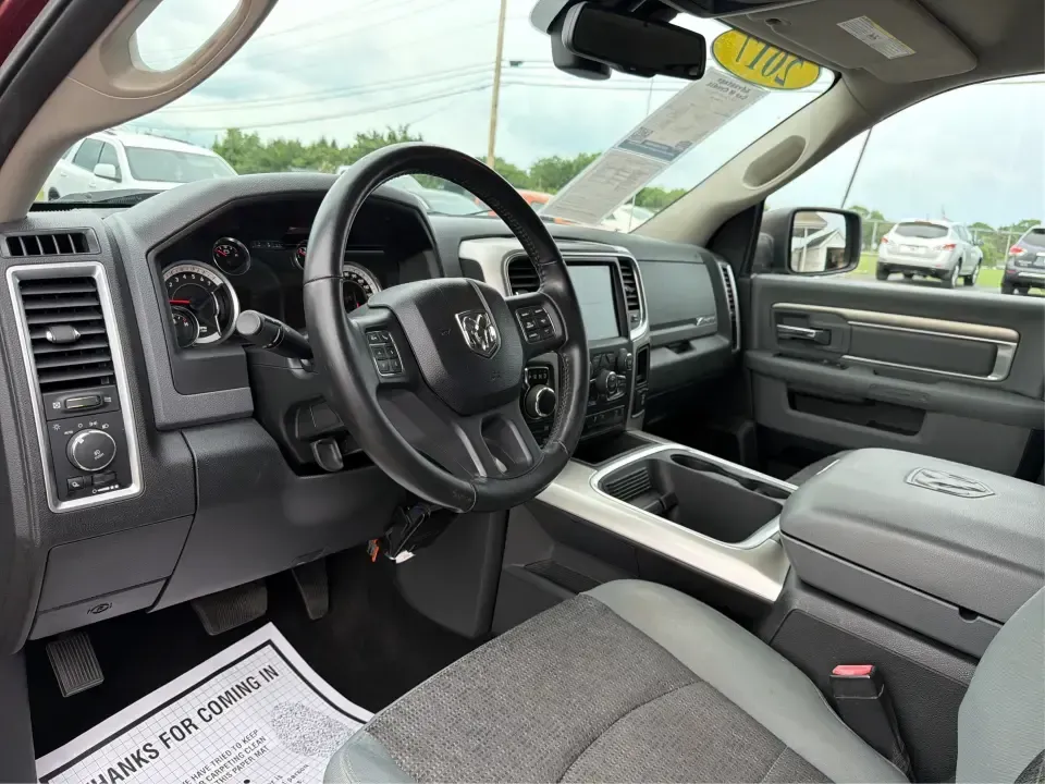 2017 Ram 1500 SLT Crew Cab LWB 4WD (1C6RR7TT6HS) with an 5.7L V8 OHV 16V engine, 8A transmission, located at 8750 N County Rd 25A, Piqua, OH, 45356, (937) 908-9800, 40.164391, -84.232513 - Weekday workhorse, weekend adventure rig, and road-trip-ready family hauler all in one-this **2017 Ram 1500 SLT Crew Cab LWB 4WD** is built for life in West Central Ohio. Whether you're commuting from Piqua to Troy, hauling gear out toward Indian Lake, or towing a trailer for a Saturday project, thi - Photo#9