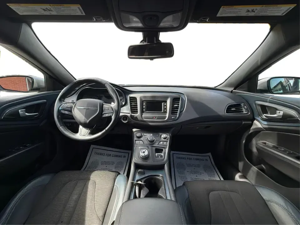 2015 Chrysler 200 S (1C3CCCBG2FN) with an 3.6L V6 DOHC 24V FFV engine, 9-Speed Automatic transmission, located at 1184 Kauffman Ave, Fairborn, OH, 45324, (937) 908-9800, 39.807072, -84.030914 - 2015 Chrysler 200 S - Photo#22