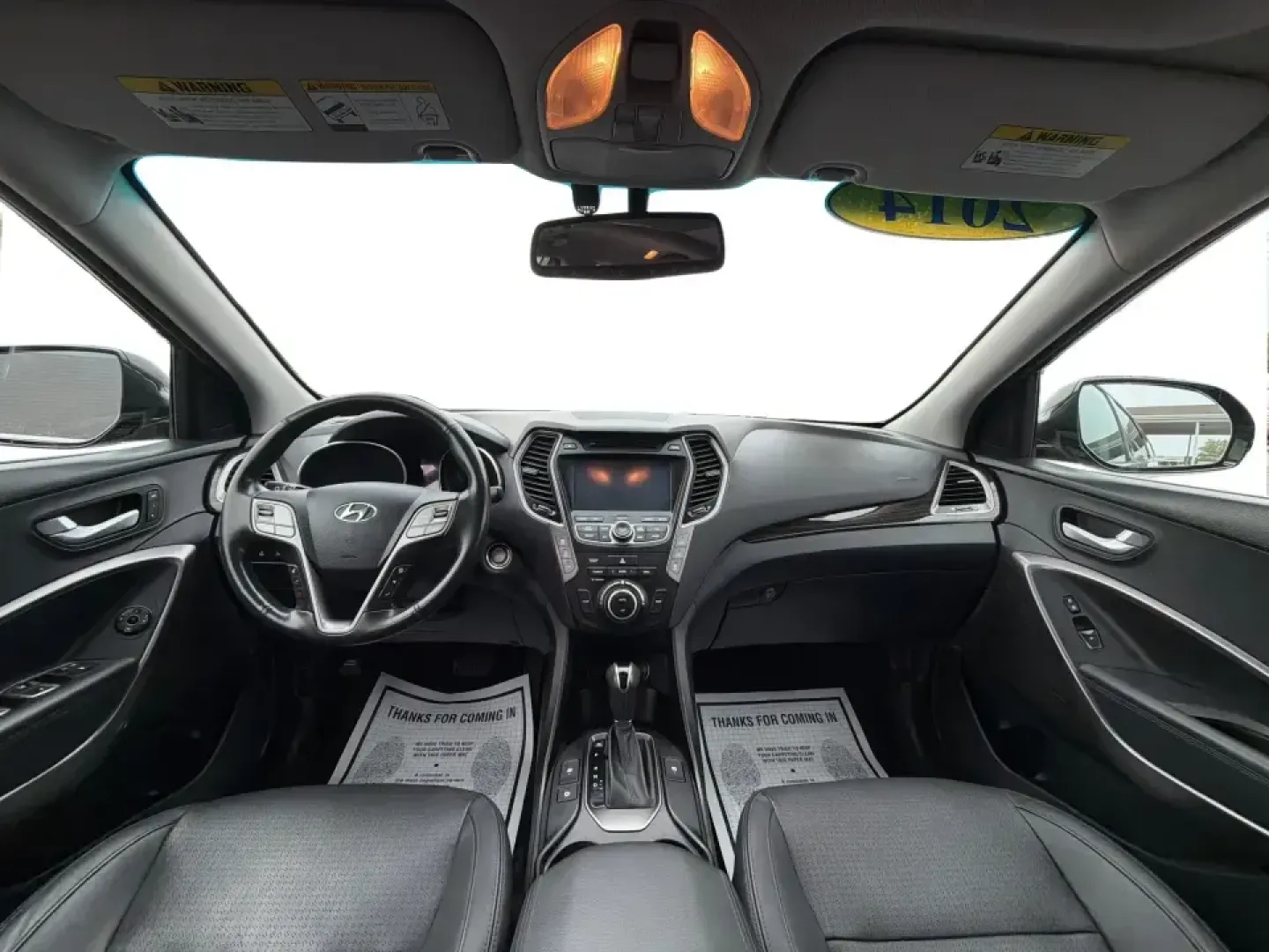2014 Hyundai Santa Fe Limited AWD (KM8SRDHF4EU) with an 3.3L V6 DOHC 24V engine, 6-Speed Automatic transmission, located at 401 Woodman Dr, Riverside, OH, 45431, (937) 908-9800, 39.760899, -84.123421 - Picture your next weekend: loading up the family for a day at John Bryan State Park, heading out for youth sports in Beavercreek, or cruising I35 and US68 for an easy commute to Dayton. This 2014 Hyundai Santa Fe Limited AWD is built for real life in and around Xenia-roomy enough for growing familie- Photo#19
