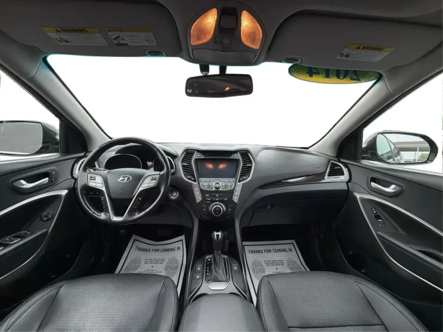 2014 Hyundai Santa Fe Limited AWD (KM8SRDHF4EU) with an 3.3L V6 DOHC 24V engine, 6-Speed Automatic transmission, located at 401 Woodman Dr, Riverside, OH, 45431, (937) 908-9800, 39.760899, -84.123421 - Picture your next weekend: loading up the family for a day at John Bryan State Park, heading out for youth sports in Beavercreek, or cruising I35 and US68 for an easy commute to Dayton. This 2014 Hyundai Santa Fe Limited AWD is built for real life in and around Xenia-roomy enough for growing familie- Photo#20
