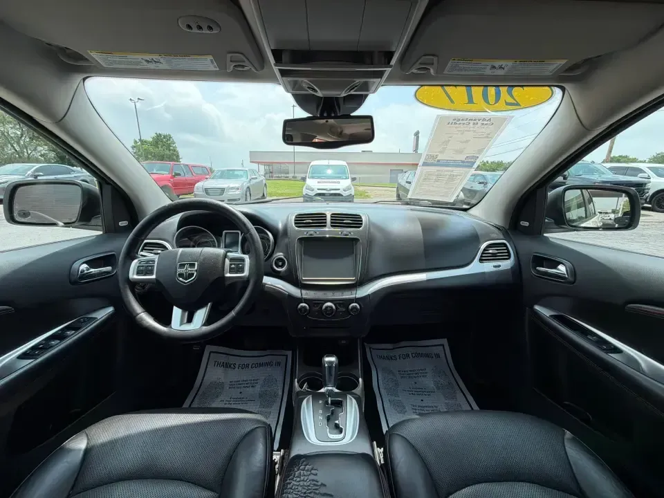 2017 Dodge Journey GT AWD (3C4PDDEG8HT) with an 3.6L V6 DOHC 24V engine, 6A transmission, located at 1951 S Dayton Lakeview Rd., New Carlisle, OH, 45344, (937) 908-9800, 39.890999, -84.050255 - Need one SUV that can handle school drop-offs, I-70 commutes, and spontaneous weekend getaways to Buck Creek State Park-without feeling cramped or underpowered? This 2017 Dodge Journey GT AWD in standout Vice White is built for real life in the Miami Valley, with three rows for up to 7 passengers, c - Photo#20