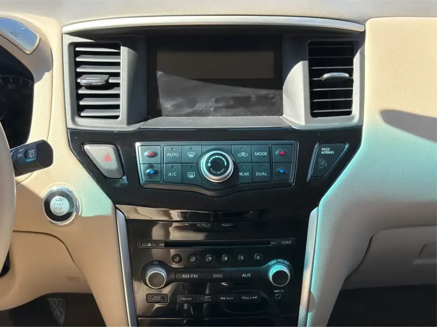 2014 Nissan Pathfinder S 4WD (5N1AR2MM0EC) with an 3.5L V6 DOHC 24V engine, Continuously Variable Transmission transmission, located at 880 E. National Road, Vandalia, OH, 45377, (937) 908-9800, 39.891918, -84.183594 - Ready for family carpools, long commutes up I-75, and weekend getaways to Taylorsville MetroPark, this 2014 Nissan Pathfinder S 4WD is the kind of 3-row SUV that fits real life in Vandalia, OH. With seating for up to 7 passengers, confident four-wheel drive, and everyday comfort features, it's a sma- Photo#13