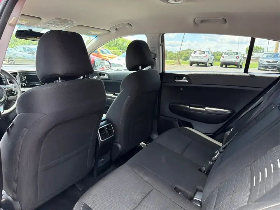 2018 Kia Sportage LX AWD (KNDPMCACXJ7) with an 2.4L V6 DOHC 24V engine, 6A transmission, located at 4508 South Dixie Dr, Moraine, OH, 45439, (937) 908-9800, 39.689976, -84.218452 - Need a capable crossover for Midwest weather, daily commutes, and spontaneous weekend plans-without the stress that can come with traditional lending? This **2018 Kia Sportage LX AWD** in bold **Hyper Red** fits an active Moraine/Dayton lifestyle, whether you're shuttling kids to practice, commuting - Photo#10