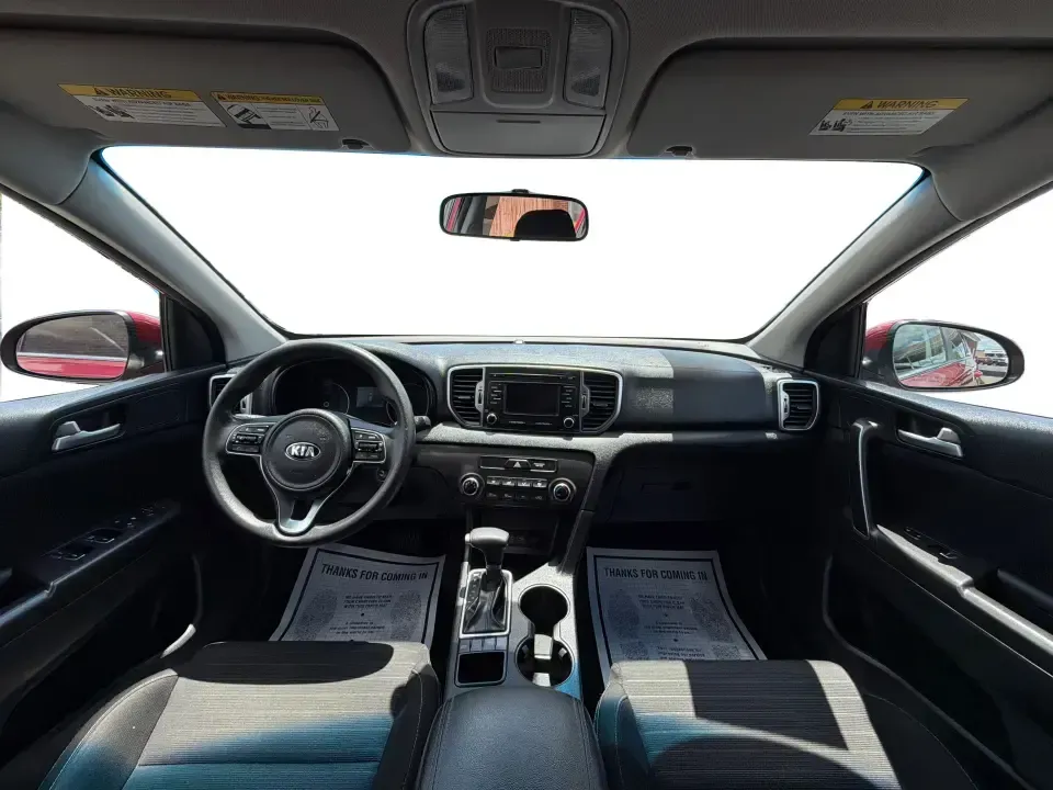 2018 Kia Sportage LX AWD (KNDPMCACXJ7) with an 2.4L V6 DOHC 24V engine, 6A transmission, located at 4508 South Dixie Dr, Moraine, OH, 45439, (937) 908-9800, 39.689976, -84.218452 - Need a capable crossover for Midwest weather, daily commutes, and spontaneous weekend plans-without the stress that can come with traditional lending? This **2018 Kia Sportage LX AWD** in bold **Hyper Red** fits an active Moraine/Dayton lifestyle, whether you're shuttling kids to practice, commuting - Photo#19