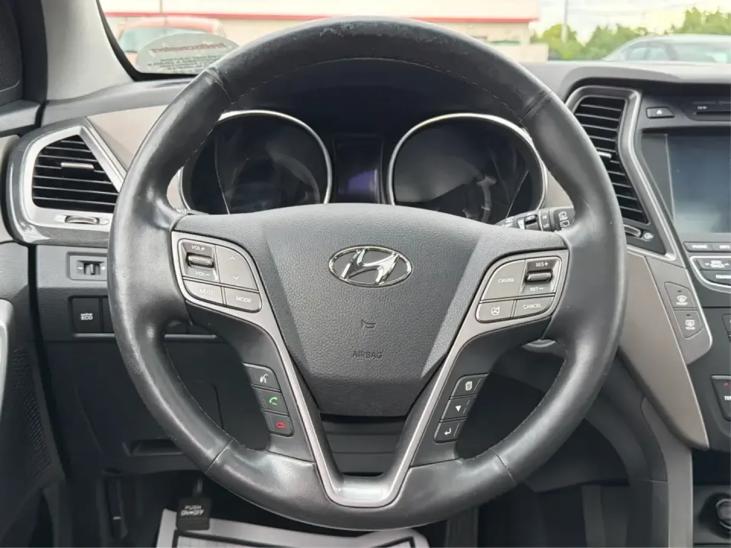 2014 Hyundai Santa Fe Sport 2.4 AWD (5XYZUDLBXEG) with an 2.4L L4 DOHC 16V engine, 6-Speed Automatic transmission, located at 1184 Kauffman Ave, Fairborn, OH, 45324, (937) 908-9800, 39.807072, -84.030914 - If your week looks like school drop-offs, a long commute to Wright-Patterson AFB, and a weekend escape to John Bryan State Park, this SUV fits the rhythm. The 2014 Hyundai Santa Fe Sport 2.4 AWD blends everyday comfort with confident traction, giving Fairborn drivers a practical way to handle Ohio w- Photo#16