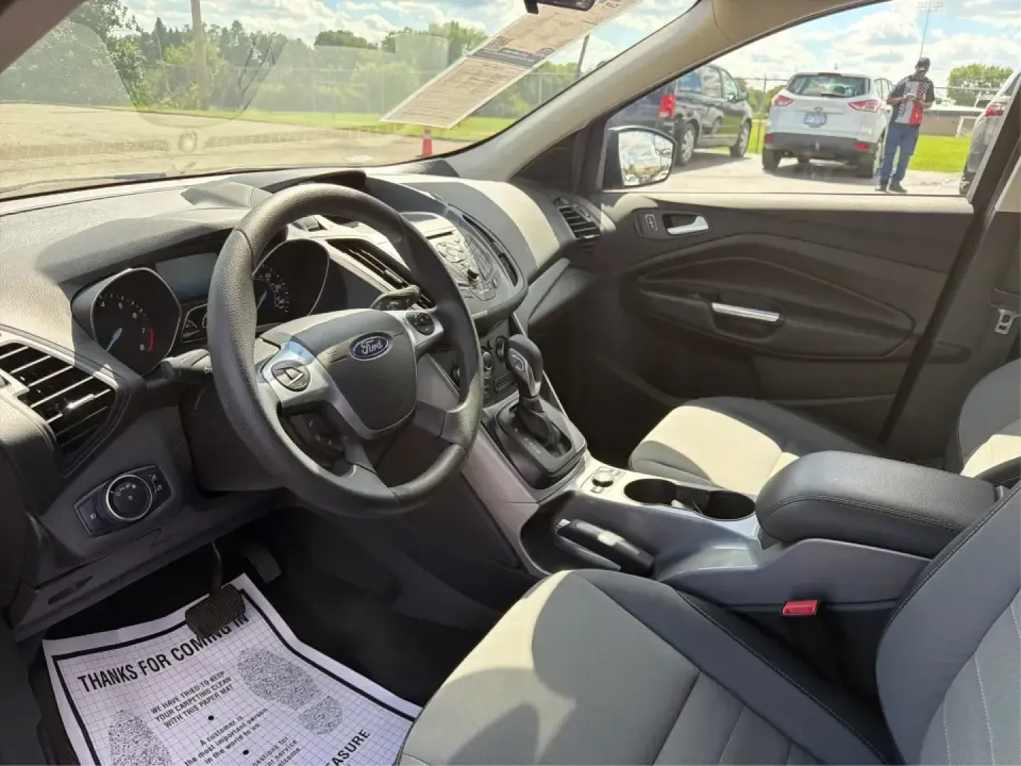 2016 Ford Escape SE FWD (1FMCU0G94GU) with an 2.0L L4 DOHC 16V engine, 6-Speed Automatic transmission, located at 1099 N County Rd 25A , Troy, OH, 45373, (937) 908-9800, 40.057079, -84.212883 - Pack up the kids, load the groceries, or point the nose toward a weekend getaway-this 2016 Ford Escape SE FWD is the kind of compact SUV that fits real life in Troy, Ohio. With seating for five, versatile cargo space, and fuel-friendly efficiency (23 city / 32 highway MPG), it's a smart match for co- Photo#9