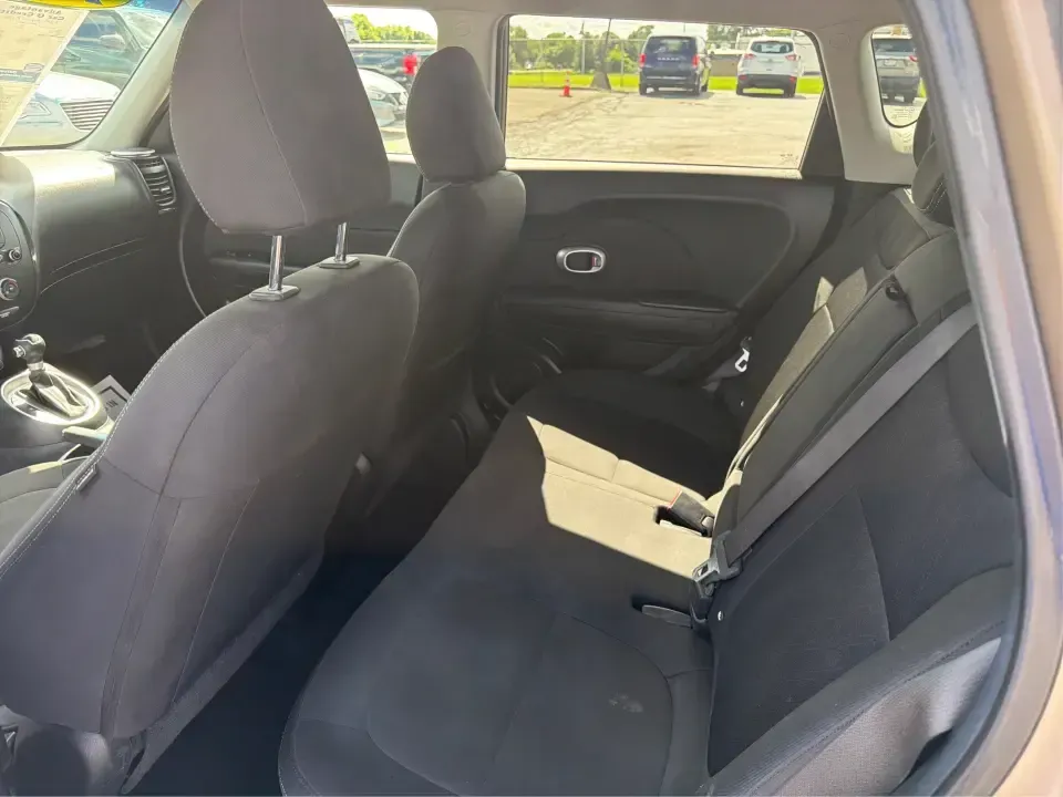 2014 Kia Soul Base (KNDJN2A29E7) with an 1.6L L4 DOHC 16V engine, located at 1951 S Dayton Lakeview Rd., New Carlisle, OH, 45344, (937) 908-9800, 39.890999, -84.050255 - Whether you're a commuter who wants an easy-to-park daily driver, a first-time buyer looking for a practical runabout, or a small family planning weekend trips from New Carlisle to Yellow Springs, this 2014 Kia Soul Base fits the lifestyle. With its tall seating position, flexible cargo space, and c- Photo#10