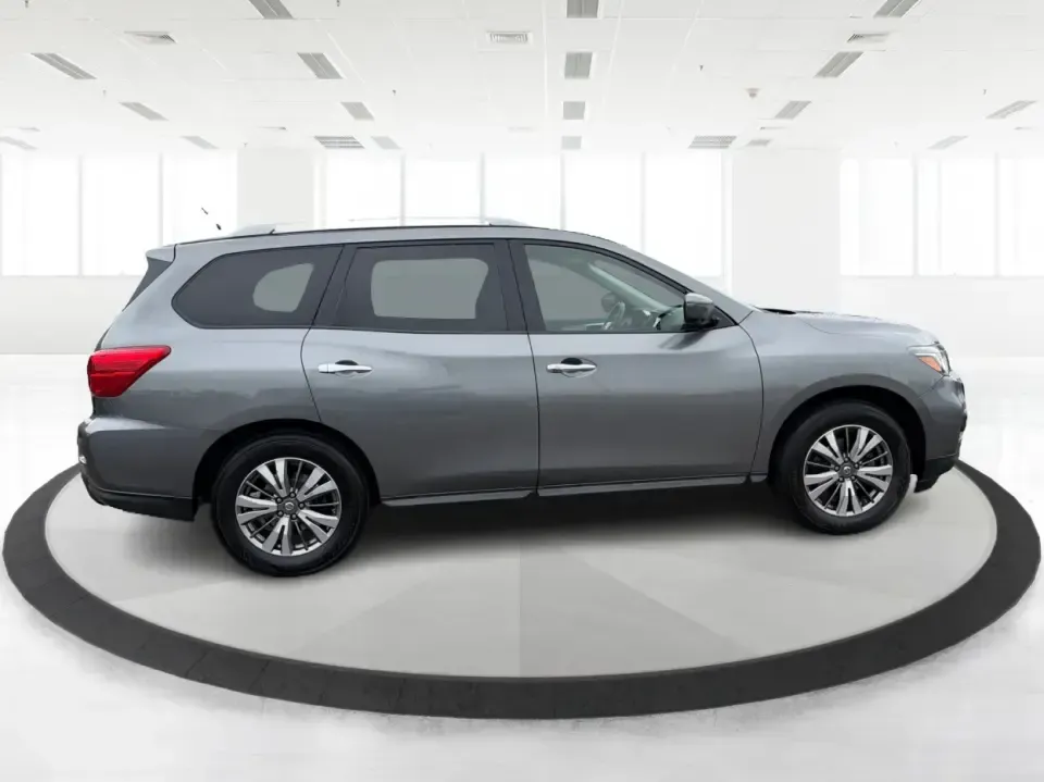 2018 Nissan Pathfinder S 2WD (5N1DR2MN4JC) with an 3.5L V6 DOHC 24V engine, CVT transmission, located at 880 E. National Road, Vandalia, OH, 45377, (937) 908-9800, 39.891918, -84.183594 - Need one SUV that can handle school drop-offs, a long I75 commute, and a weekend road trip with the whole crew? This 2018 Nissan Pathfinder S 2WD is built for real life in Vandalia, with three rows of seating for up to 7 passengers, flexible cargo space, and the kind of comfort and tech that makes e- Photo#1