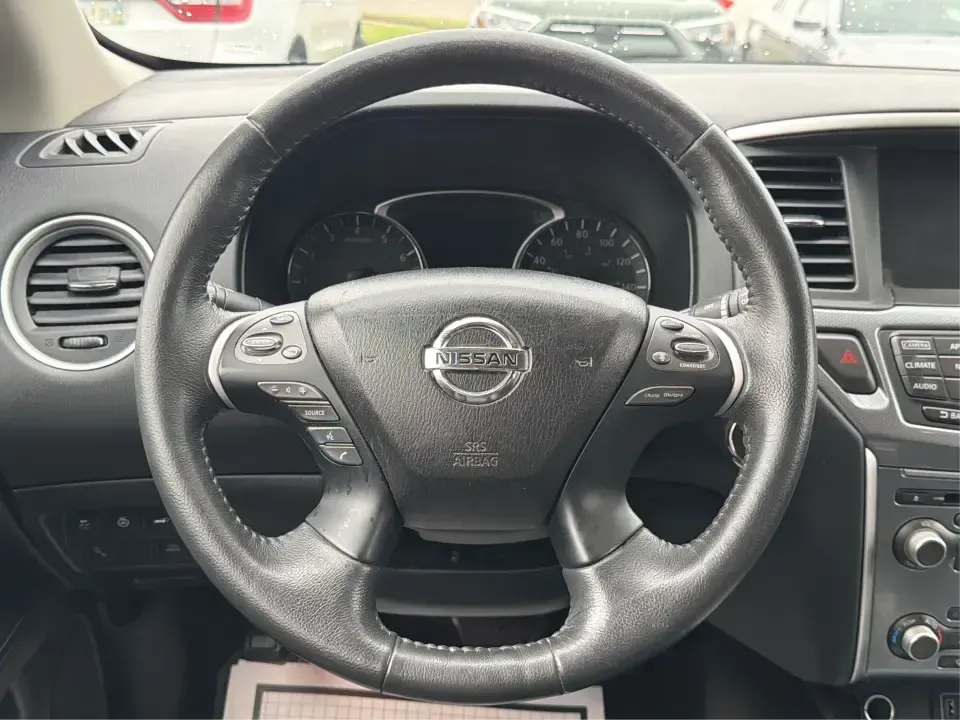 2018 Nissan Pathfinder S 2WD (5N1DR2MN4JC) with an 3.5L V6 DOHC 24V engine, CVT transmission, located at 880 E. National Road, Vandalia, OH, 45377, (937) 908-9800, 39.891918, -84.183594 - Need one SUV that can handle school drop-offs, a long I75 commute, and a weekend road trip with the whole crew? This 2018 Nissan Pathfinder S 2WD is built for real life in Vandalia, with three rows of seating for up to 7 passengers, flexible cargo space, and the kind of comfort and tech that makes e- Photo#16
