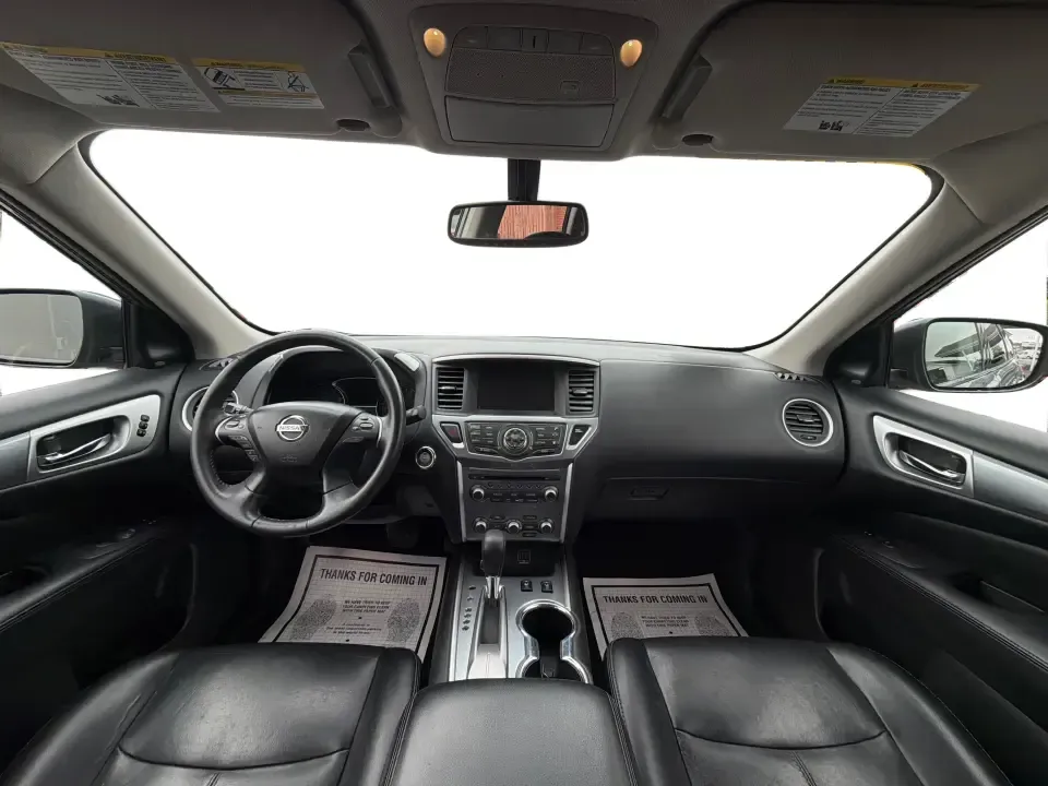 2018 Nissan Pathfinder S 2WD (5N1DR2MN4JC) with an 3.5L V6 DOHC 24V engine, CVT transmission, located at 880 E. National Road, Vandalia, OH, 45377, (937) 908-9800, 39.891918, -84.183594 - Need one SUV that can handle school drop-offs, a long I75 commute, and a weekend road trip with the whole crew? This 2018 Nissan Pathfinder S 2WD is built for real life in Vandalia, with three rows of seating for up to 7 passengers, flexible cargo space, and the kind of comfort and tech that makes e- Photo#20